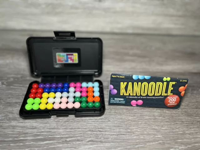 Kanoodle Puzzle Brain Teasing Game 101 Educational Puzzles Challenges Ages 7+