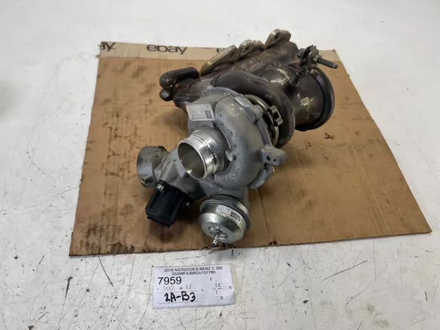 2015-2021 Mercedes Benz C300 W205 2.0L Turbo Charger Turbocharger Oem