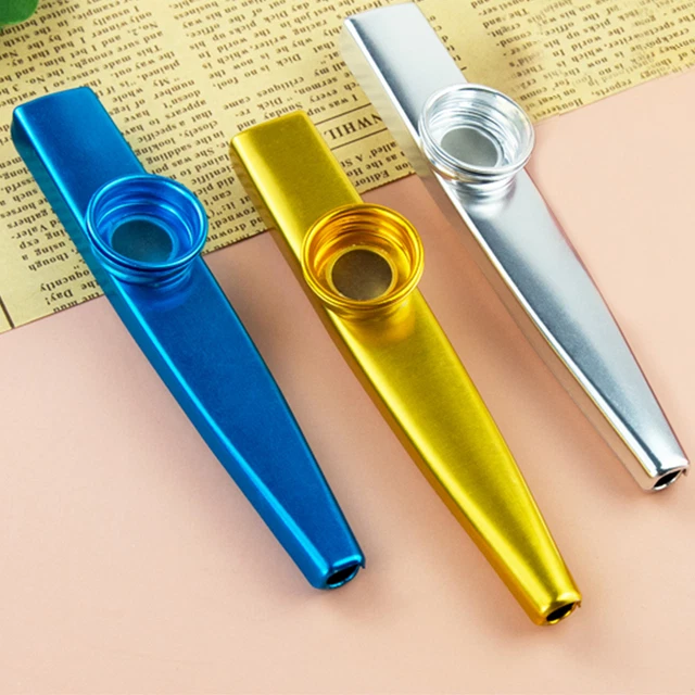 Durable Metal Kazoo Flute Mouth Music Instrument Accessory Children Kazoo