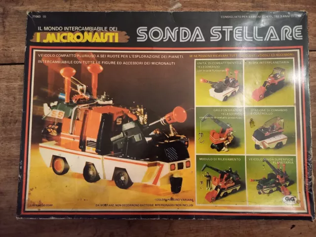 Star Searcher Mego Micronauts " I MICRONAUTI Sonda Stellare "Robot Vintage 1978