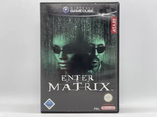ENTER THE MATRIX (Nintendo GameCube Spiel, NGC, OVP, PAL, NOE, deutsch)