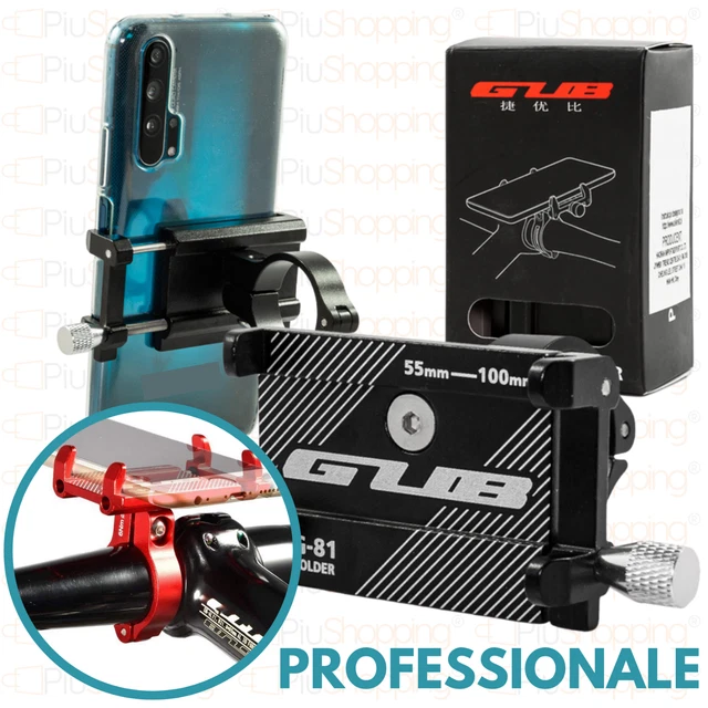 Supporto Per Bici Moto Cellulare Professionale Universale Smartphone Alluminio