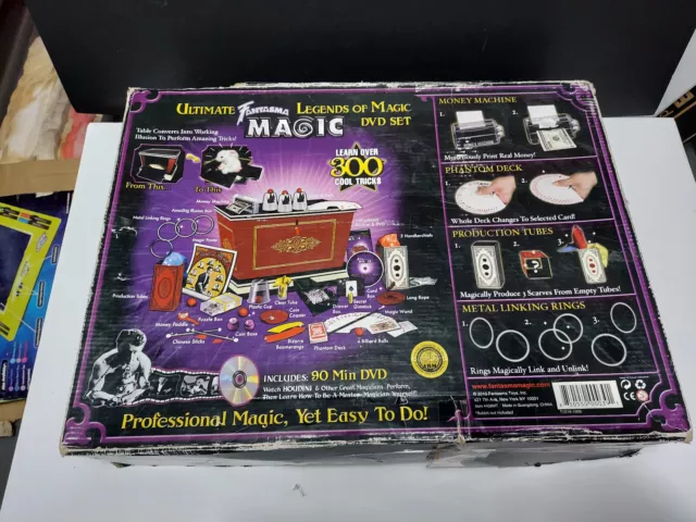 078=Ultimate Fantasma Legends of Magic with DVD set Over 300 Tricks
