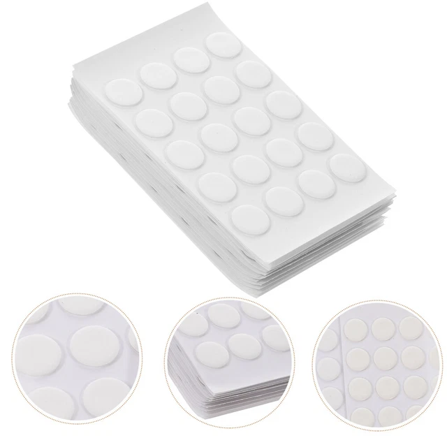 300 piezas pegatinas de doble cara pegatinas pegatinas de punto pegatinas pegatinas de punto claro pegatinas