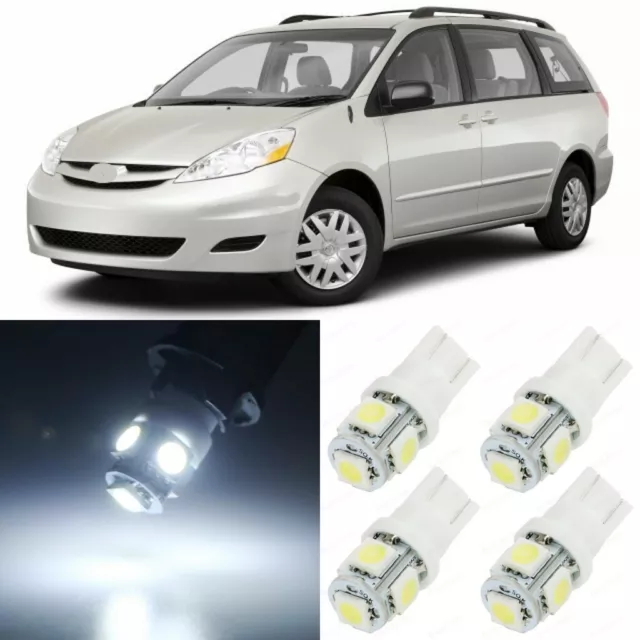 15 x Xenon White Interior LED Lights Package For 2004 - 2010 Toyota Sienna +TOOL