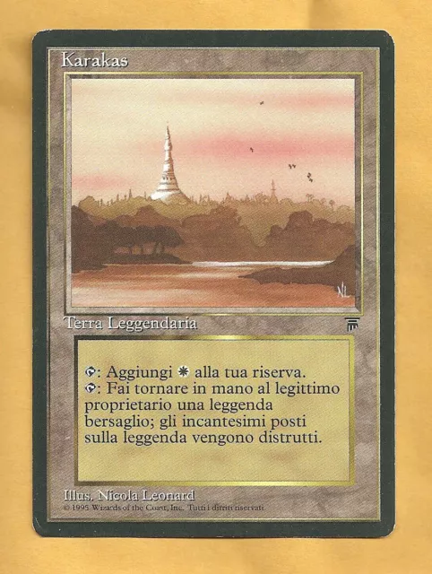 MTG - Karakas - Legends / Leggende ITA (NM/EX) #legacy #vintage #oldschool