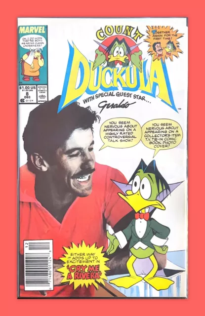 🔥🔥Count Duckula #8 1989 Stock Image