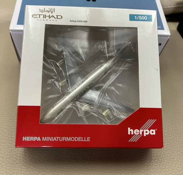 Herpa Wings 1:500 Airbus A321neo Etihad – 20° Anniversario, Modello 538466 - Foto 2