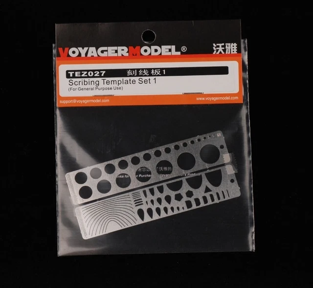 Voyager Model Tez027 Scribing Template Set