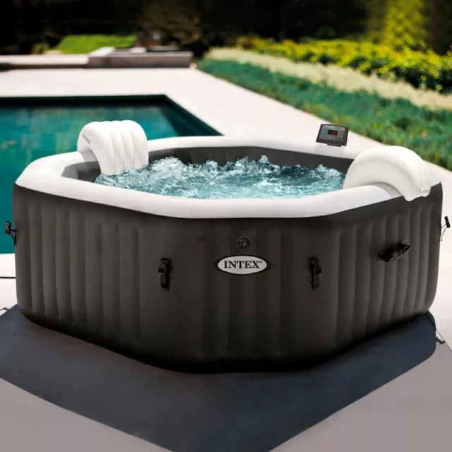 Intex Whirlpool PureSpa Ø 201x71cm Pool Badewanne 4 Personen Whirlwanne Outdoor