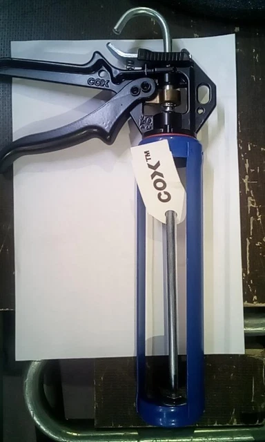 Cox - Kartuschenpresse - Powerflow 18:1 - Blau