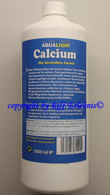 Aqua Light Calcium 1000ml  für Meerwasseraquarien 5,98€/L