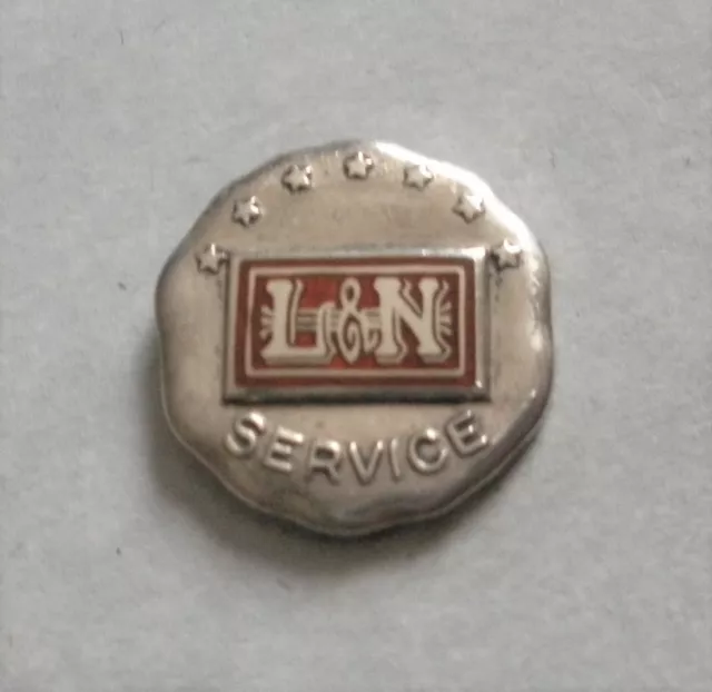 Louisville & Nashville railroad 35 Year Employee Service Pin - The L&N