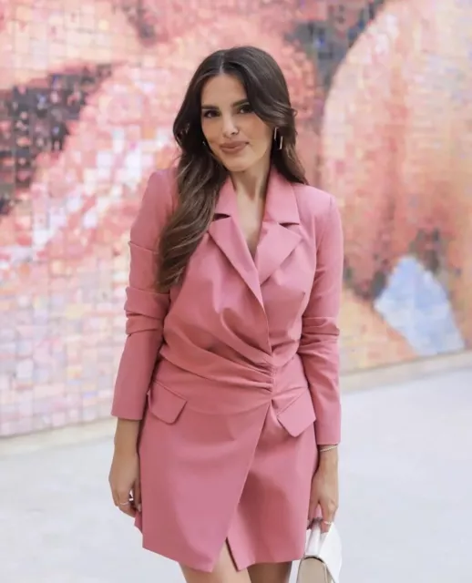 Abito blazer deals rosa