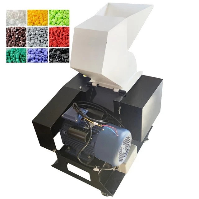 220V Plastic Crusher Processer Material Size 95 * 95mm Thickness Less Than 10mm