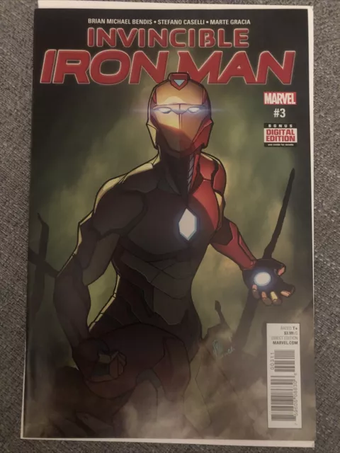 Invincible Iron Man #3 1st App Iron Heart Armor Riri Williams 2017 CGC Worthy NM
