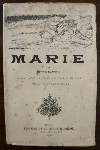 Nansen Marie Dessins De Pierre Bonnard Edition Originale 1898