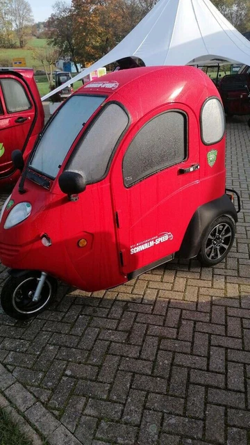 Kabinenroller E-Frosch Trike Vogel E-Frosch Roller Max Grand Extra auf Lager NEU