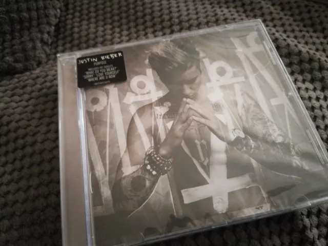 Justin Bieber purpose cd sealed