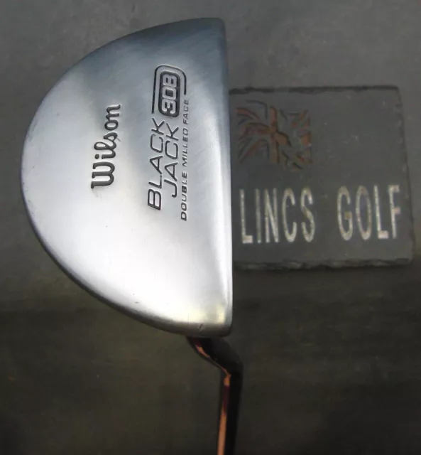 Wilson Black Jack 308 Putter 89cm Playing Length Steel Shaft Acer Grip