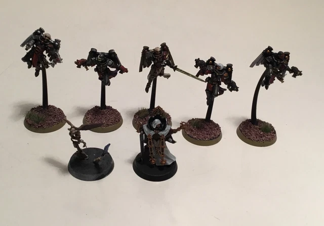 Adepta Sororitas Sisters of Battle Seraphim Squad 5 & Canoness Warhammer 40k