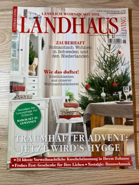Zeitschrift Landhaus Living, Ausgabe 6 / 2018