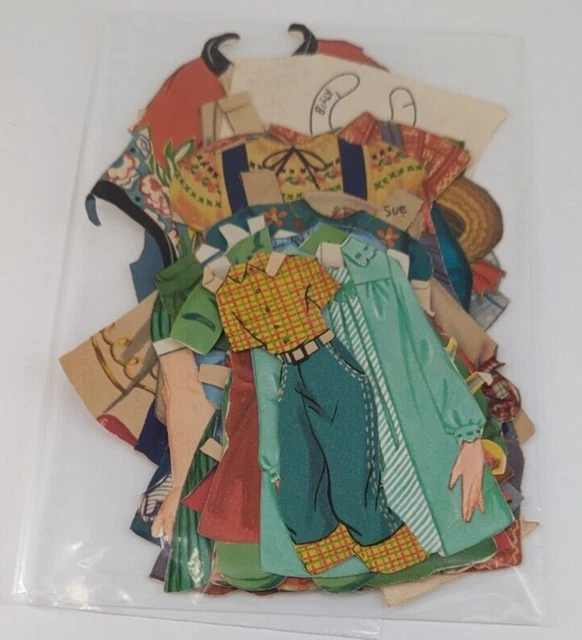 Vintage Paper Doll Clothes FOR SALE! PicClick