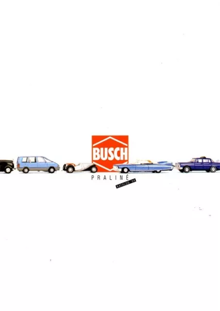 Catalogue Busch Automodelle 1994