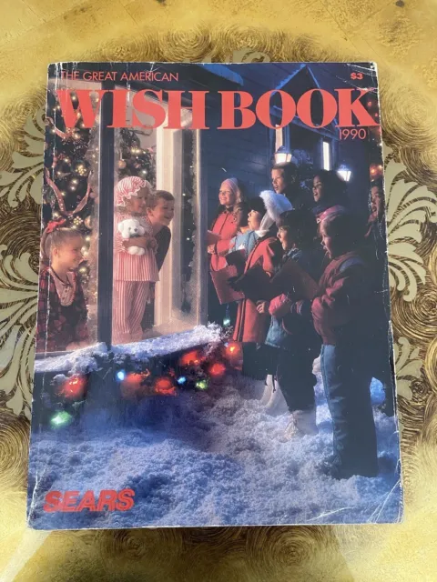 1990 Sears The Great American Wish Book Christmas Catalog Toys