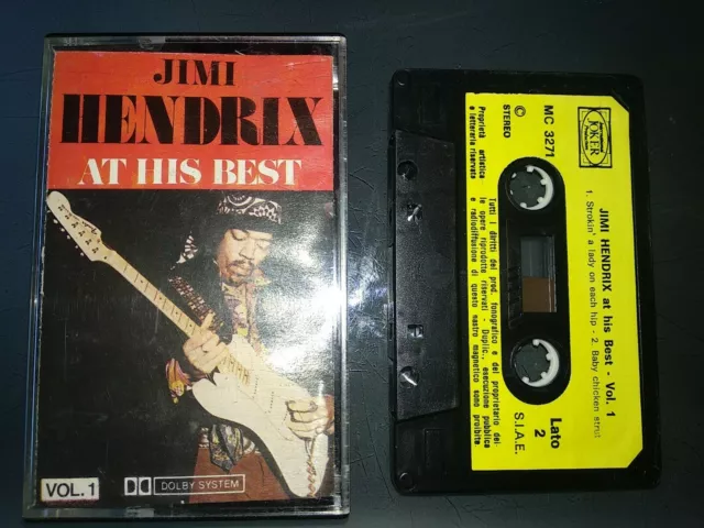 MC Musikkassette Jimi Hendrix- At His Best Vol.1