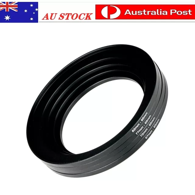 67-95mm,72-95mm,77-95mm,82-95mm 86-95mm,Step Up rings,95mm filter Size,