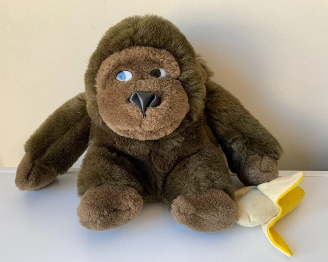 Fur 1960's Stuffed Monkey Vintage Stuffed Monkey Stuffed