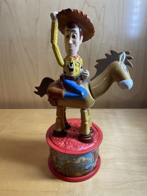 VTG 1999 MCDONALD’S Disney Toy Story 2 Woody’s Roundup Candy Dispenser