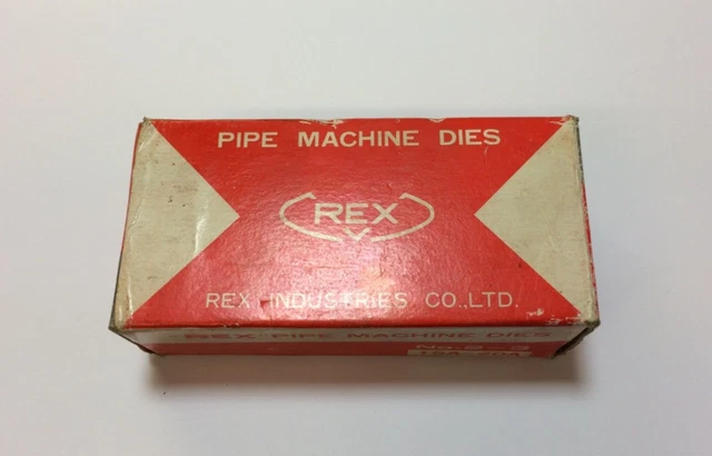 REX PIPE MACHINE DIES 25A-40A 15A-20A REX C19-39 CONDUIT PIPE DIES