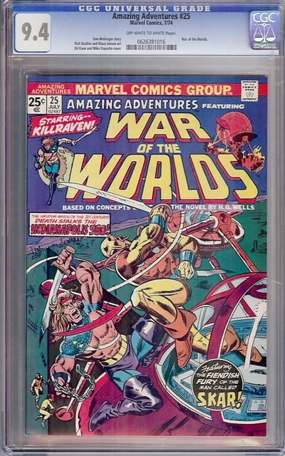 Amazing Adventures #25 (Marvel, 1974) CGC NM 9.4