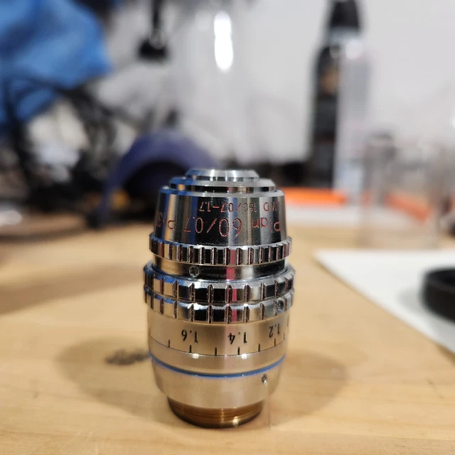 Microscope objective LWD nikon plan 60x/0.70 160 TL phase contrast Microscope objective LWD nikon plan 60x/0.70 160 TL phase contrast