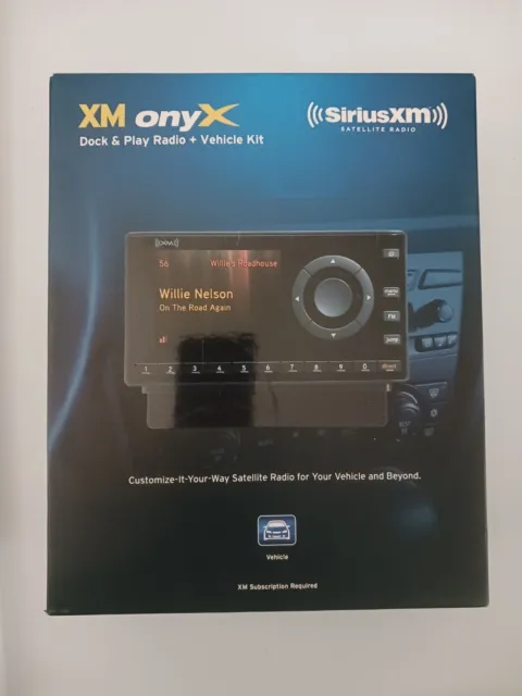 Sirus XM Radio Onyx Car & Vehicle Satellite Radio Receiver "New In Box"