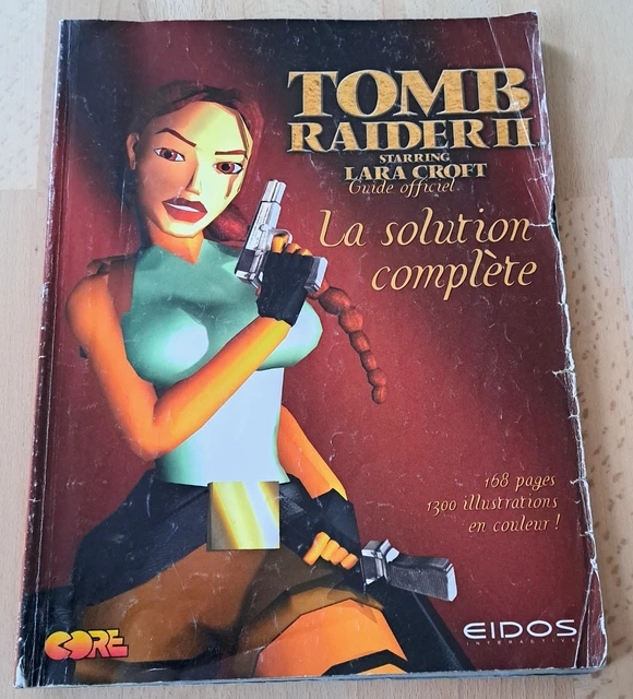 Guide Officiel Jeu Vidéo TOMB RAIDER 3 - PS1 & PC - Version Française Sous Blister
