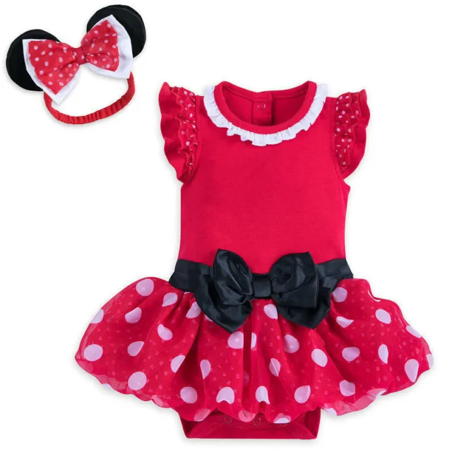 Disney Minnie Mouse Halloween Costume Dress Baby Girls Baby Girls 6-9 Mo NEW