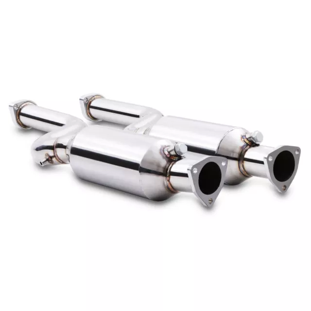 200cpi CELL SPORTS CAT STAINLESS EXHAUST DOWNPIPE FOR BMW 3 SERIES E46 M3 S54