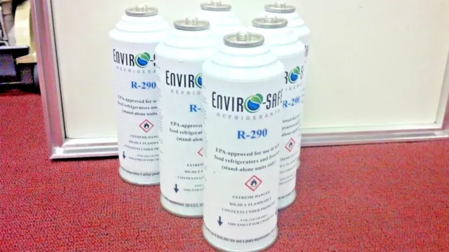 Enviro-Safe R290 - R-143A Replacement Refrigerant, (6) 8 oz. CANS