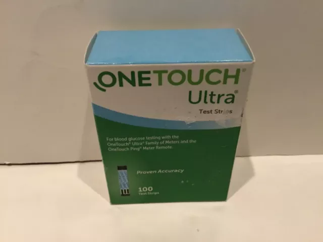 100 tiras reactivas OneTouch Ultra - caducidad 8/31/23 - $44.99 mejor vendedor - envío gratuito