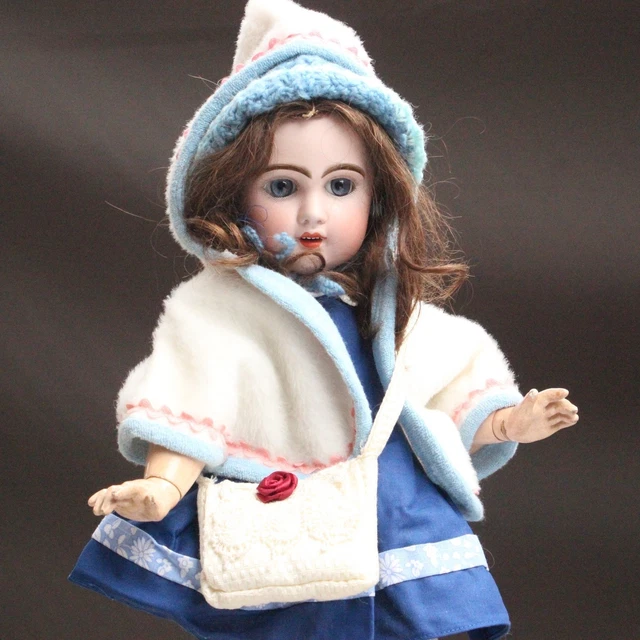Robe Tablier De Poupée Ancienne - Jumeau SFBJ - Collection