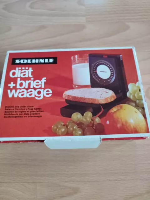 Söhnle Diät Waage Vintage 80 Iger Jahre im Originalkarton