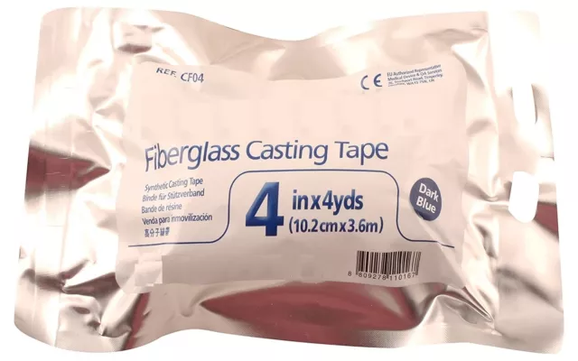 Guss Synthetisch Glasfaser Casting Band - 10 CM (Blau)