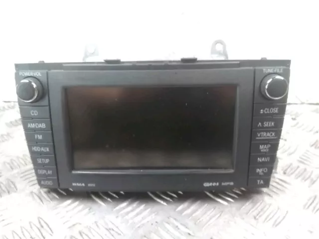 RADIO Toyota Avensis (T27) Sedan 2.2 16V D-4D-F 150 (2AD-FTV) 2009 8612005150