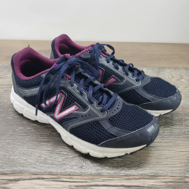 NEW BALANCE 470 TechRide WE470LN1 Navy Purple Running Shoes Womens Size 8.5 35.95 PicClick