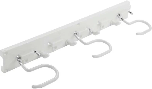 National Hardware N112-088 V2422 Adjustable Storage Organizer, 16", White