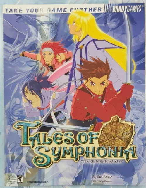 Tales of Symphonia Brady Games Official Strategy Guide (FREE SHIPPING CANADA)