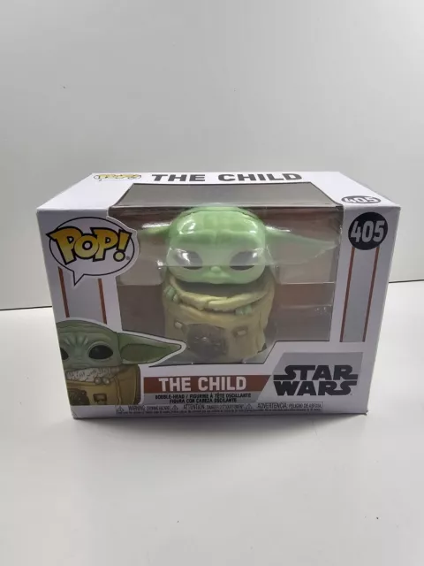 STAR WARS MANDALORIAN Figurine THE CHILD GROGU BABY YODA BAG N° 405 FUNKO POP